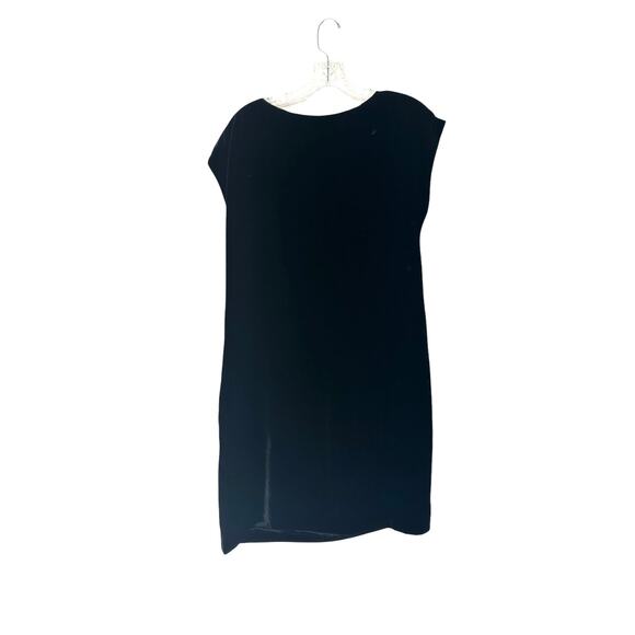 Boden Black Velvet Dressy Vamp Dark Romantic Whimsigoth Sleeveless‎ Dress Size 4 - Picture 7 of 9